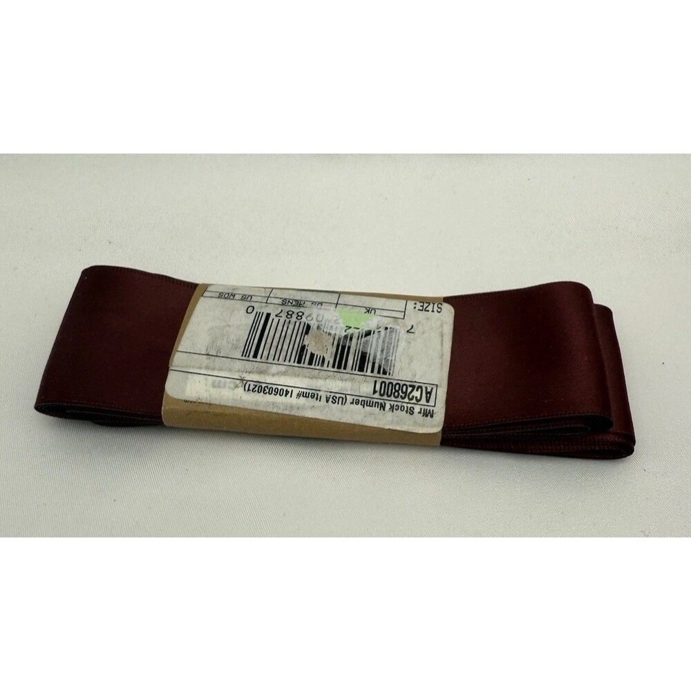 Dr Martens Original Air Wair Ribbon Shoe Laces Burgandy 210 cm 82 inches 12 eye - Picture 2 of 6